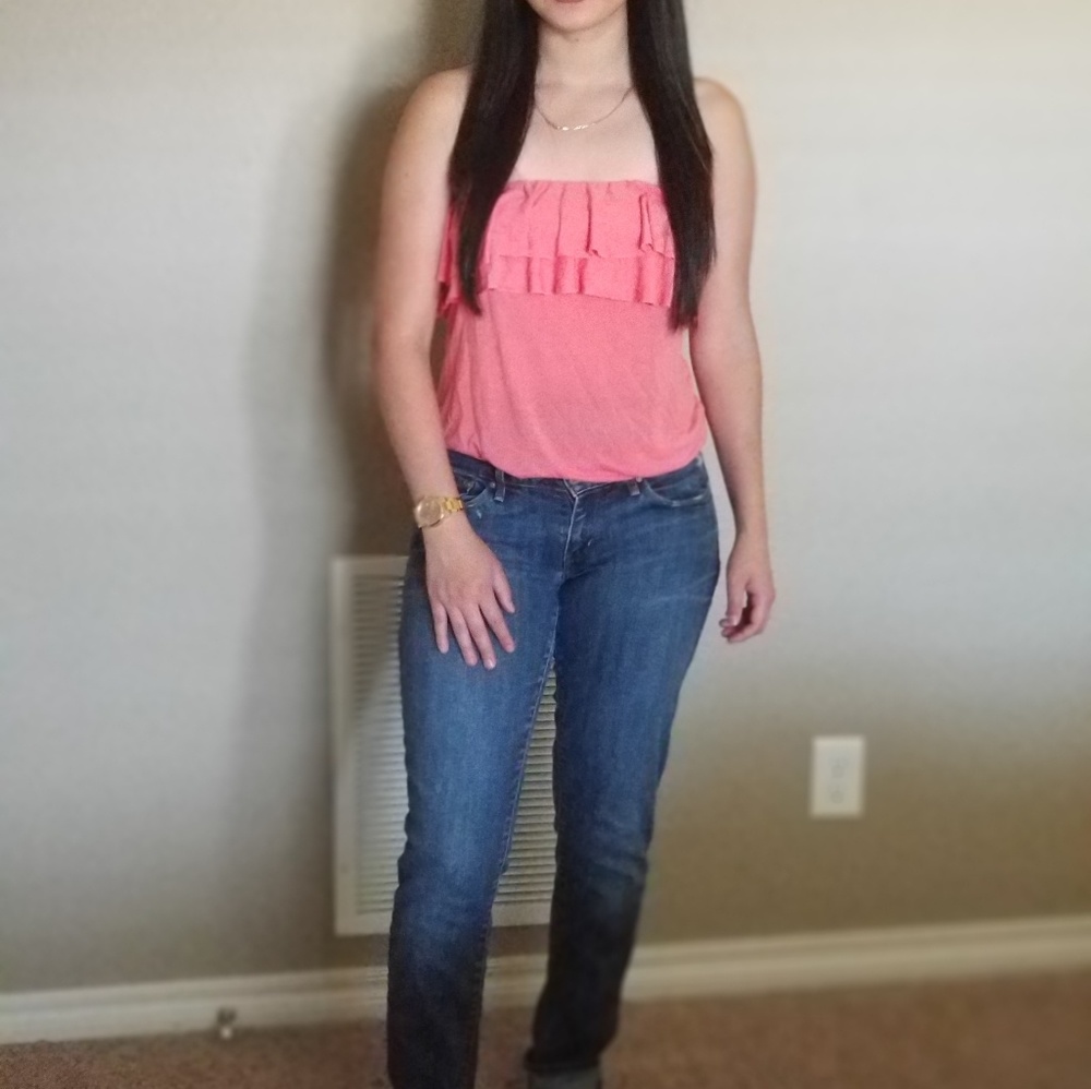 AEO Coral Tube top